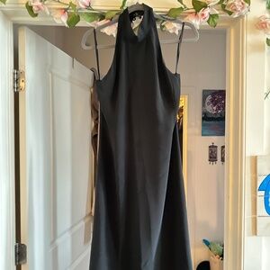 Armani Halter Shift Midi Dress